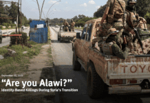 “Alevi misin?”: HRW’nin Suriye’nin Geçiş Döneminde Kimlik Temelli Katliamlara Dair Raporu